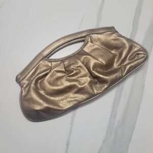 Vintage gold glam clutch purse